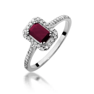 inel aur 14k cu rubin 0 80 ct 6900197