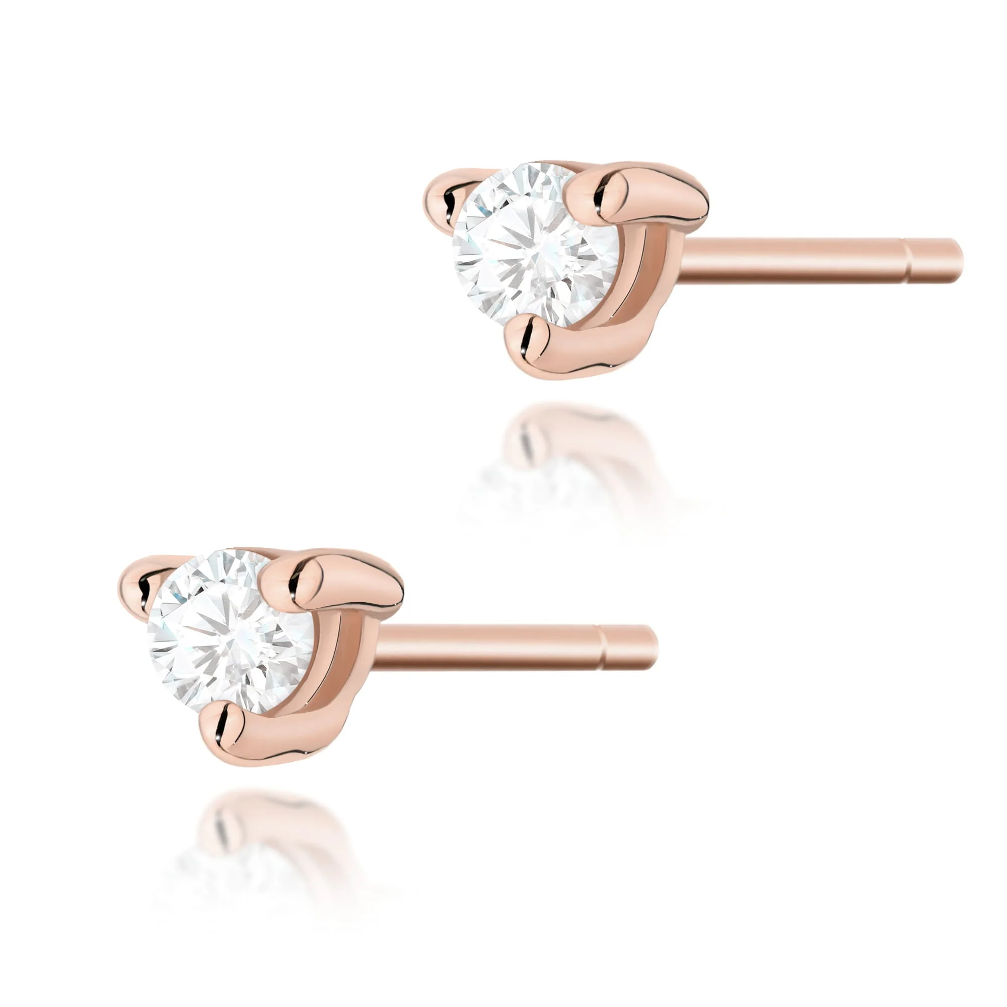 Cercei Aur cu Diamante Alethea 5 Cercei Aur cu Diamante Alethea - imagine 5