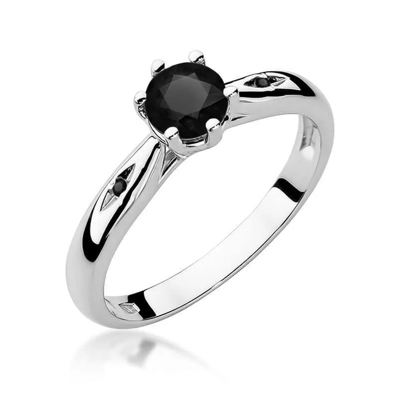 Inel Aur cu Diamant Negru Rabella 9 Inel Aur cu Diamant Negru Rabella - imagine 9