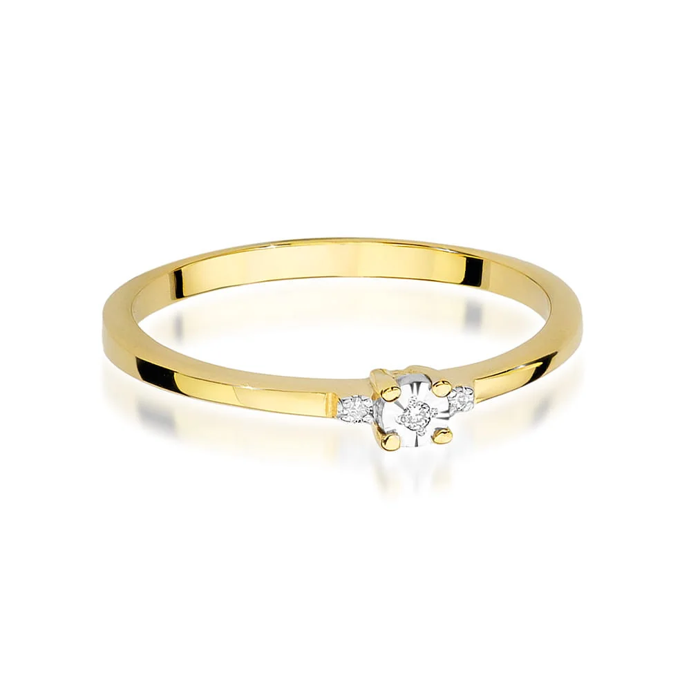 Inel Aur cu Diamante Firisa Opal 2 Inel Aur cu Diamante Firisa Opal - imagine 2