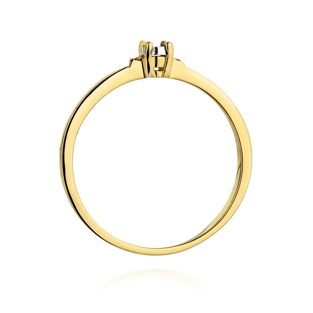 Inel Aur cu Diamante Firisa Opal 3 Inel Aur cu Diamante Firisa Opal - imagine 3