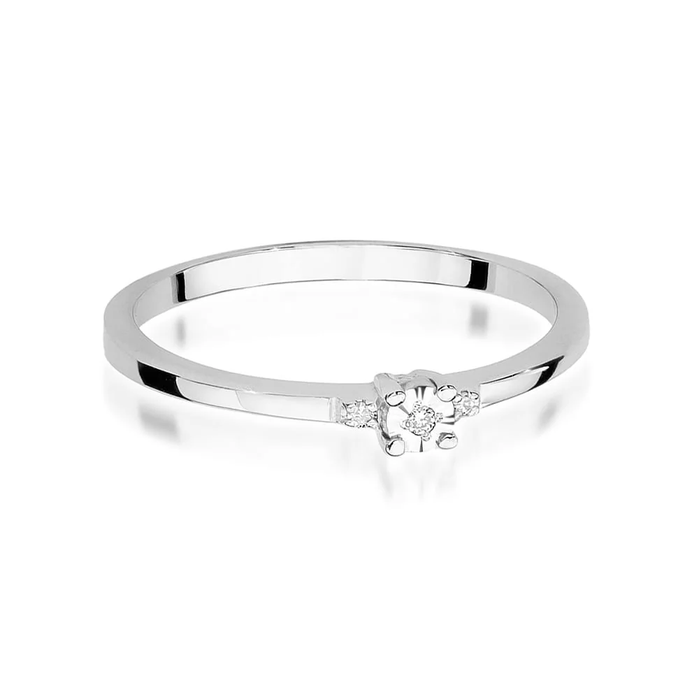 Inel Aur cu Diamante Firisa Opal 6 Inel Aur cu Diamante Firisa Opal - imagine 6