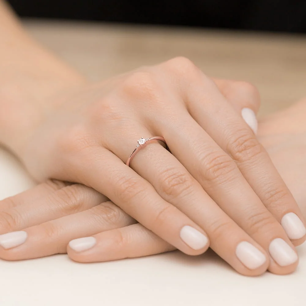 Inel Aur cu Diamante Firisa Opal 12 Inel Aur cu Diamante Firisa Opal - imagine 12