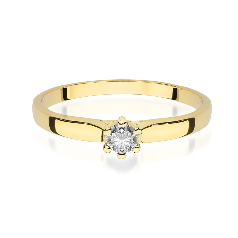 Inel Aur cu Diamante Fivienne Serenade 2 Inel Aur cu Diamante Fivienne Serenade - imagine 2