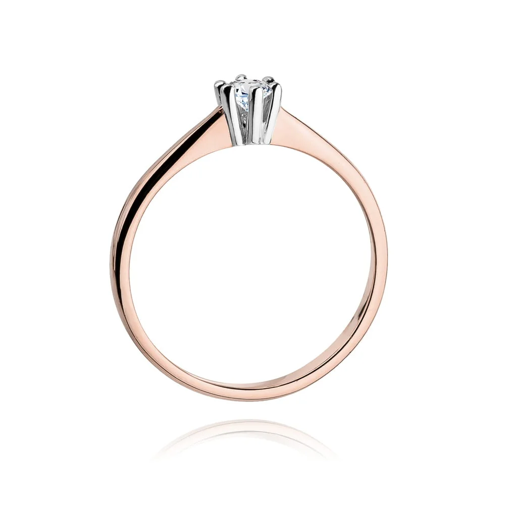 Inel Aur cu Diamante Raselle Luxe 10 Inel Aur cu Diamante Raselle Luxe - imagine 10