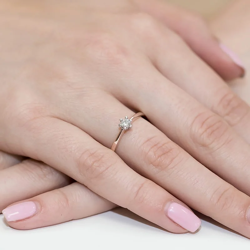 Inel Aur cu Diamante Raselle Luxe 11 Inel Aur cu Diamante Raselle Luxe - imagine 11