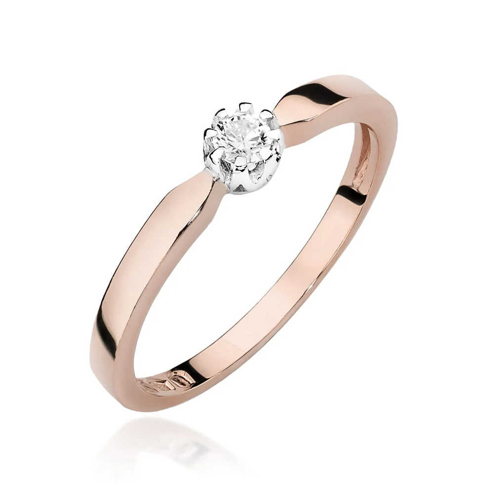 Inel Aur cu Diamante Velvet Vintage Dawn - imagine 5