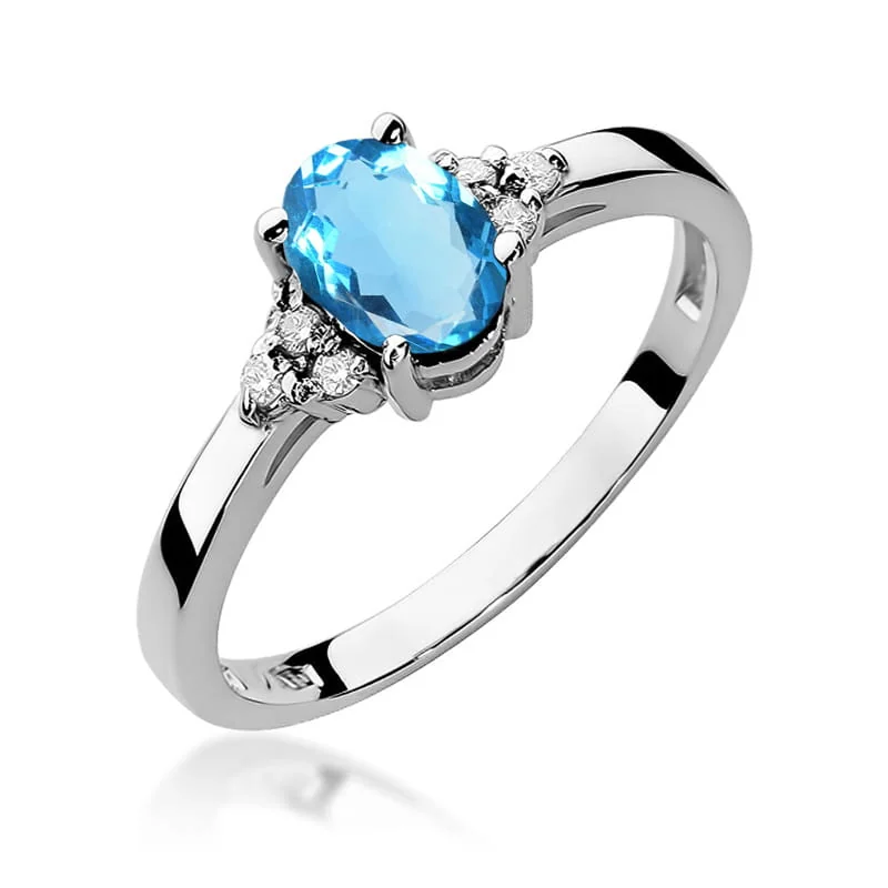 Inel Aur cu Topaz Briselle 9 Inel Aur cu Topaz Briselle - imagine 9