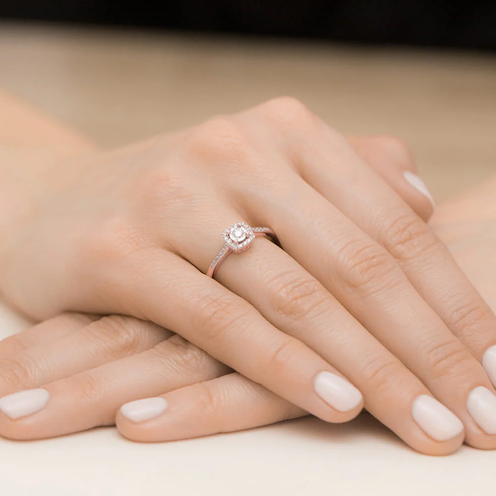 Inel Aur cu Diamant Madeleine 10 Inel Aur cu Diamant Madeleine - imagine 10