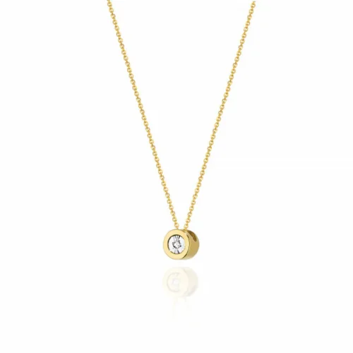 Lant Aur 14k cu Diamant 0.0145 ct