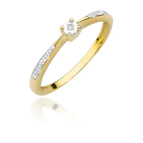 Inel de Logodna cu Diamant Dazzle 0.02 ct