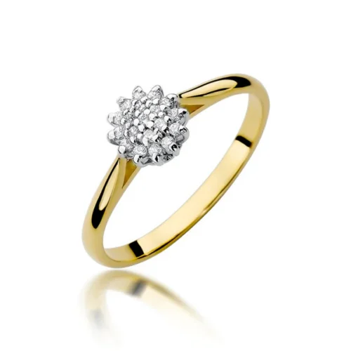 Inel de Logodna cu Diamant Finesse 0.10 ct