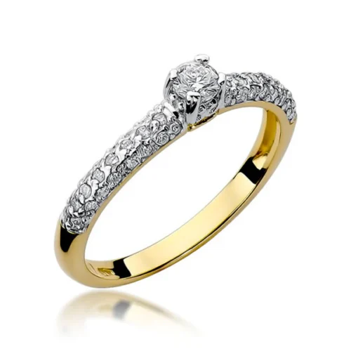Inel de Logodna cu 43 Diamante Luxe Glint
