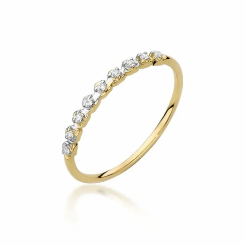Inel de Logodna cu Diamant 9 Eclat 0.045 ct