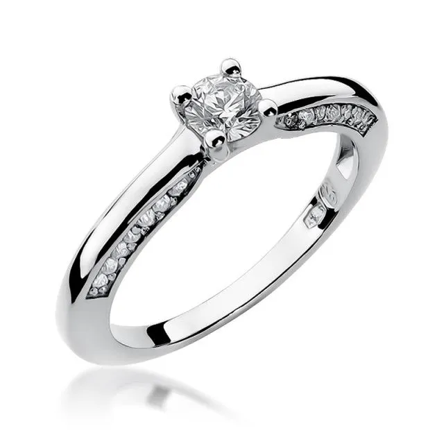Inel Aur cu Diamant Agatha 4 Inel Aur cu Diamant Agatha - imagine 4