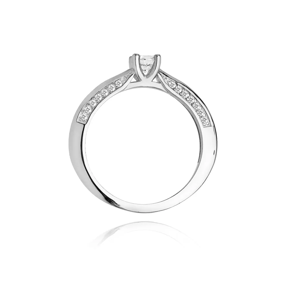 Inel Aur cu Diamant Agatha 6 Inel Aur cu Diamant Agatha - imagine 6