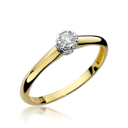 Inel Aur cu Diamant Amelia