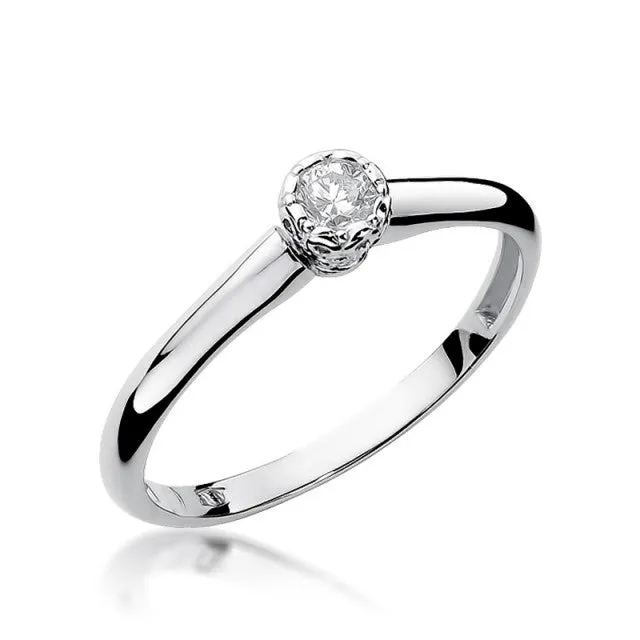 Inel Aur cu Diamant Amelia 4 Inel Aur cu Diamant Amelia - imagine 4