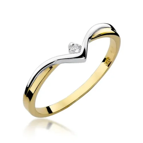Inel Aur cu Diamant Anais