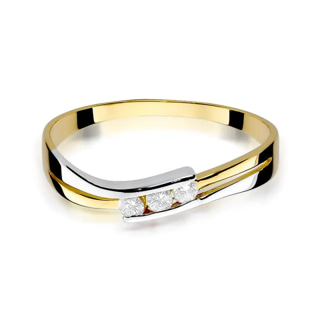 Inel Aur cu Diamant Brunella 2 Inel Aur cu Diamant Brunella - imagine 2