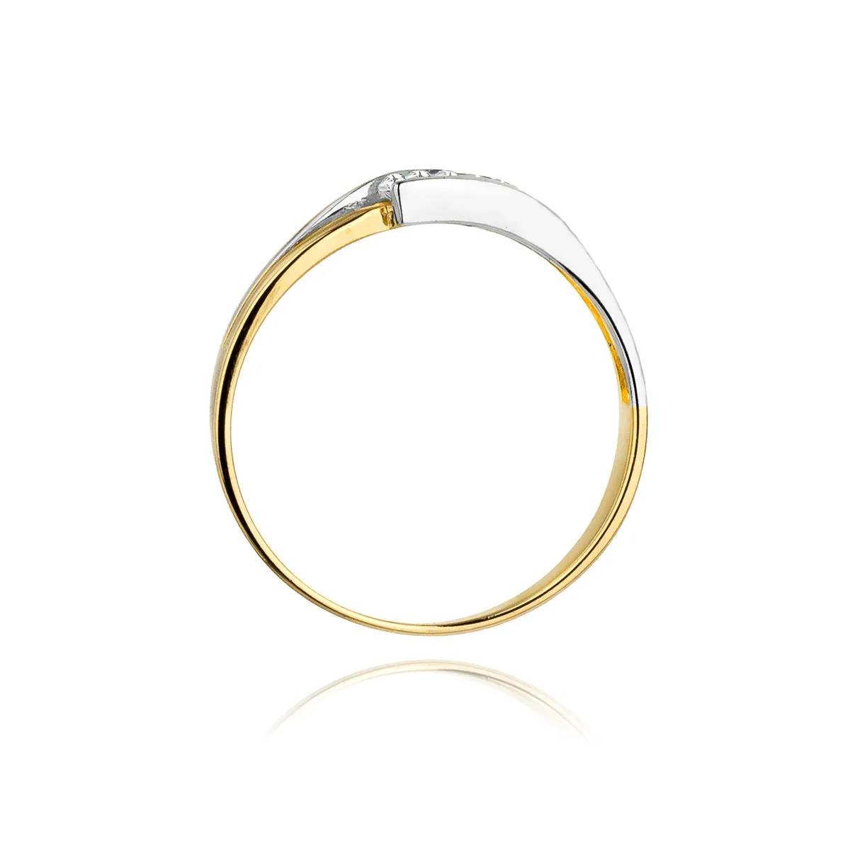 Inel Aur cu Diamant Brunella 3 Inel Aur cu Diamant Brunella - imagine 3