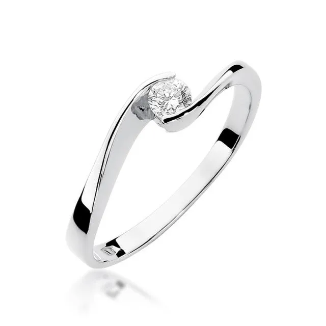 Inel Aur cu Diamant Calliope 4 Inel Aur cu Diamant Calliope - imagine 4