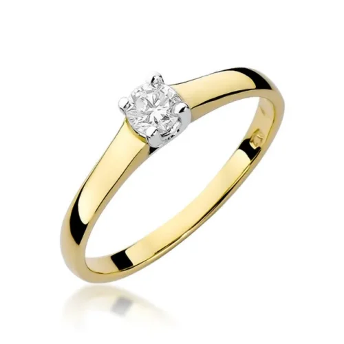 Inel Aur cu Diamant Ermelinda