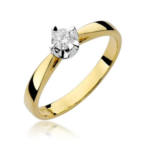 Inel Aur cu Diamant Florenza