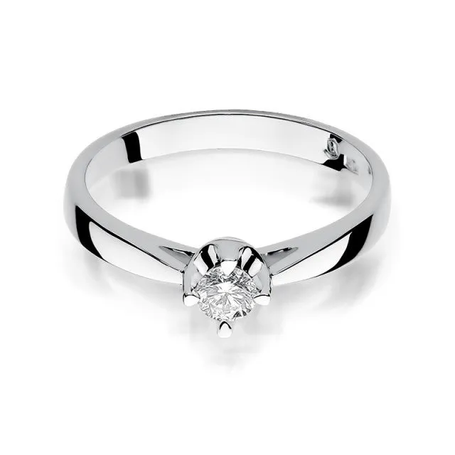 Inel Aur cu Diamant Florenza 5 Inel Aur cu Diamant Florenza - imagine 5