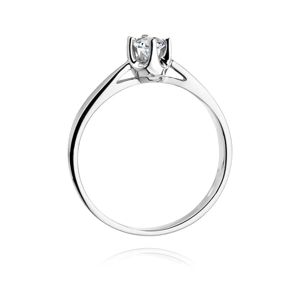 Inel Aur cu Diamant Florenza 6 Inel Aur cu Diamant Florenza - imagine 6