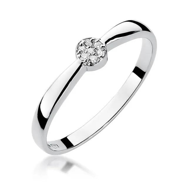 Inel Aur cu Diamant Gioia 4 Inel Aur cu Diamant Gioia - imagine 4