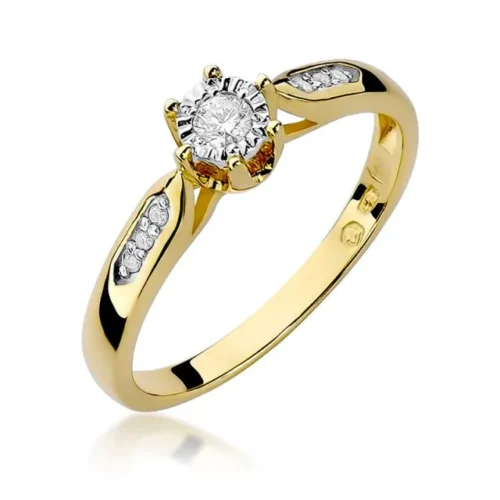 Inel Aur cu Diamant Giovannina