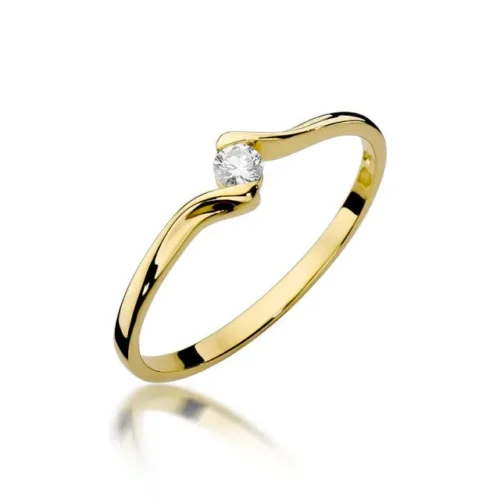 Inel Aur cu Diamant Giselle