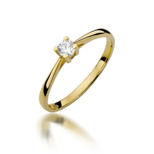 Inel Aur cu Diamant Honoria
