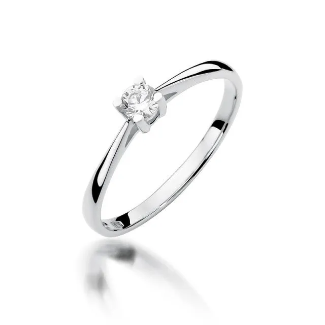 Inel Aur cu Diamant Honoria 4 Inel Aur cu Diamant Honoria - imagine 4