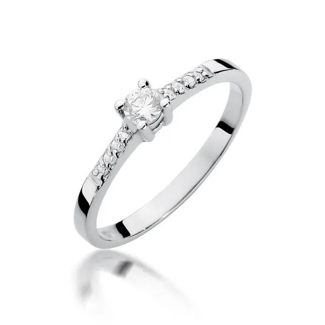 Inel Aur cu Diamant Isolde 4 Inel Aur cu Diamant Isolde - imagine 4