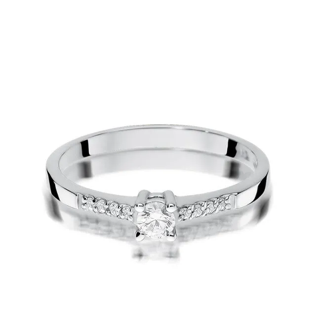 Inel Aur cu Diamant Isolde 5 Inel Aur cu Diamant Isolde - imagine 5