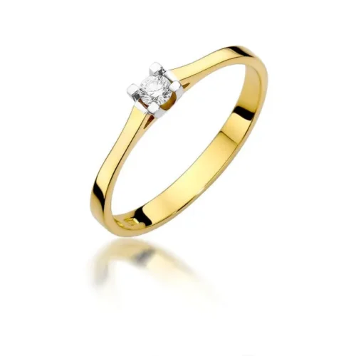 Inel Aur cu Diamant Lavinia