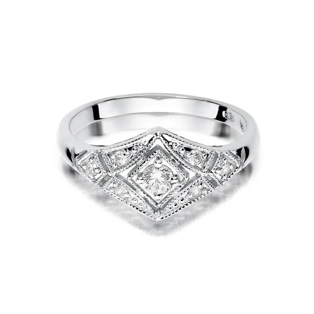 Inel Aur cu Diamant Leonora 5 Inel Aur cu Diamant Leonora - imagine 5
