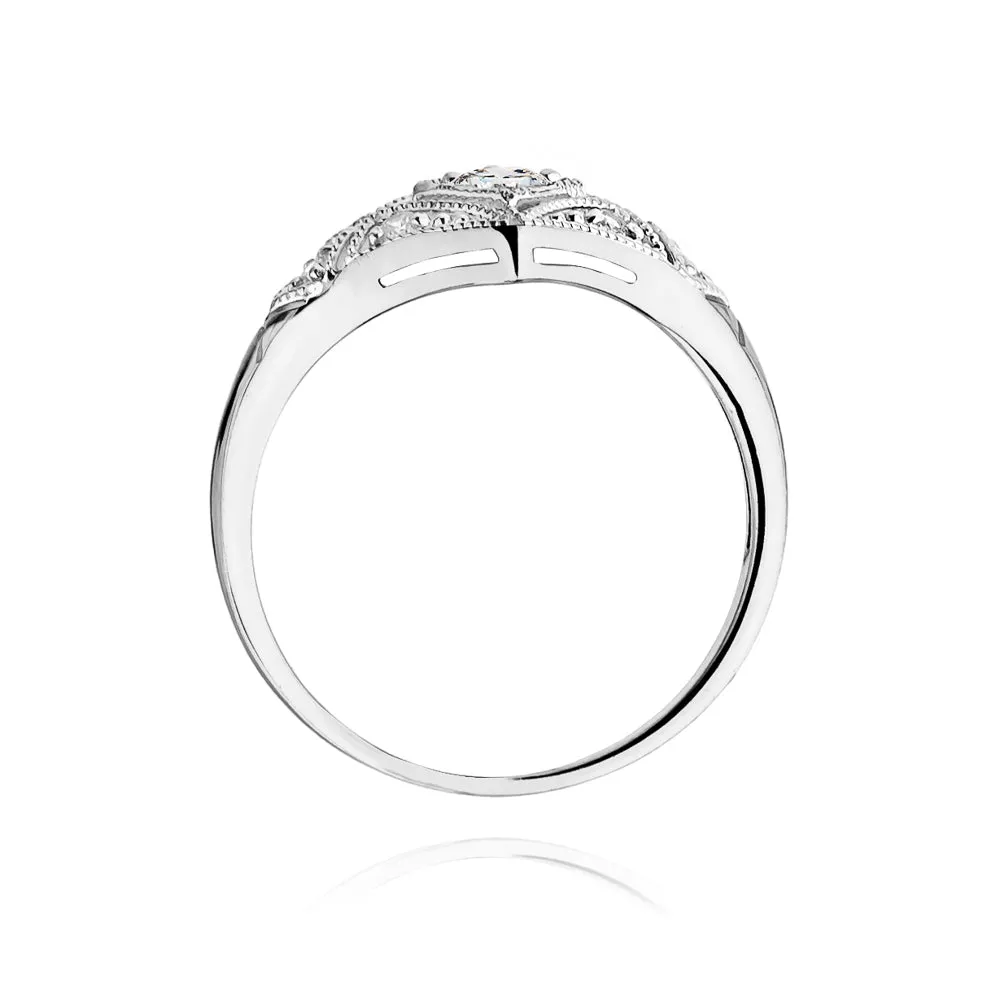 Inel Aur cu Diamant Leonora 6 Inel Aur cu Diamant Leonora - imagine 6