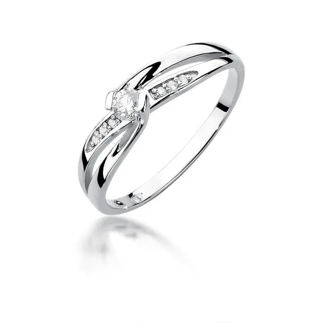 Inel Aur cu Diamant Lidia 4 Inel Aur cu Diamant Lidia - imagine 4