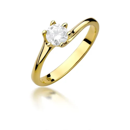 Inel Aur cu Diamant Lise