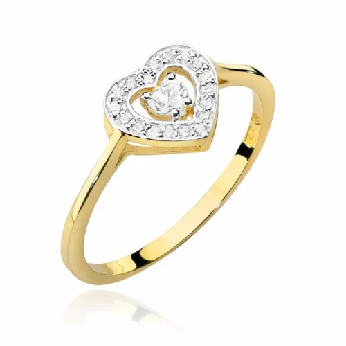 Inel Aur cu Diamant Lucienne
