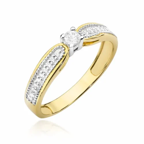 Inel Aur cu Diamant Lucrezia