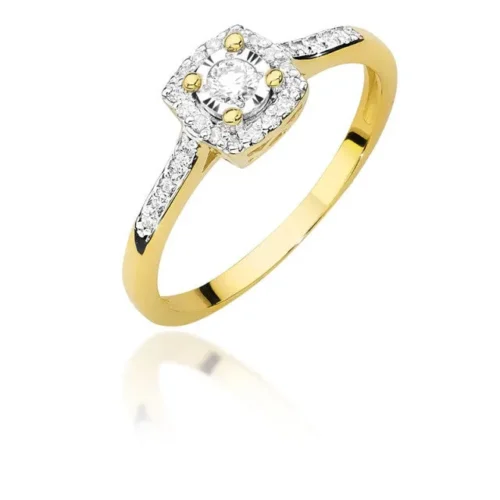 Inel Aur cu Diamant Madeleine