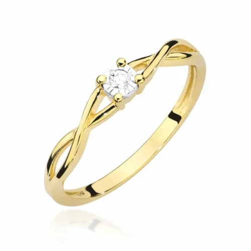 Inel Aur cu Diamant Marcella