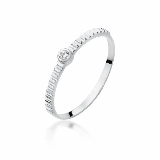 Inel Aur cu Diamant Mattea 4 Inel Aur cu Diamant Mattea - imagine 4