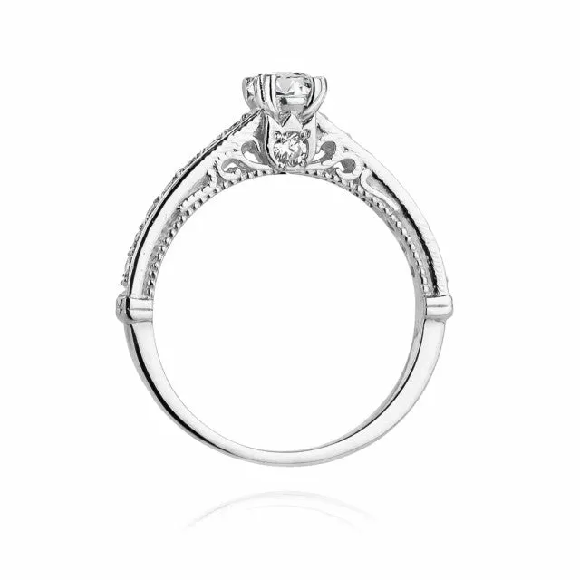 Inel Aur cu Diamante Teodora 5 Inel Aur cu Diamante Teodora - imagine 5