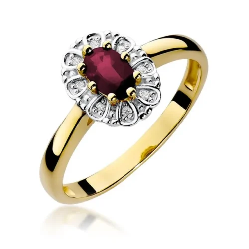 Inel Aur cu Rubin Ruby Twilight