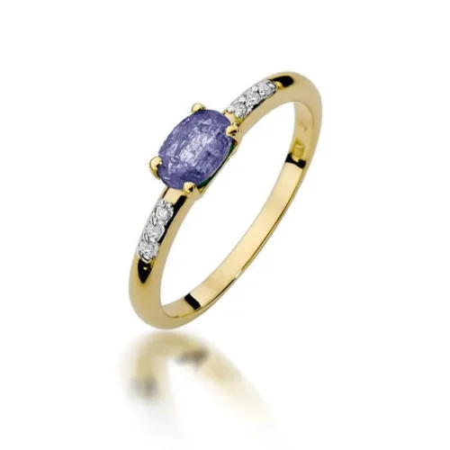 Inel Aur cu Tanzanite Harmony